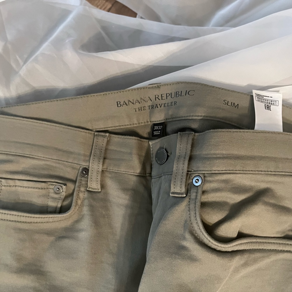 Banana republic the traveler slim 31×32